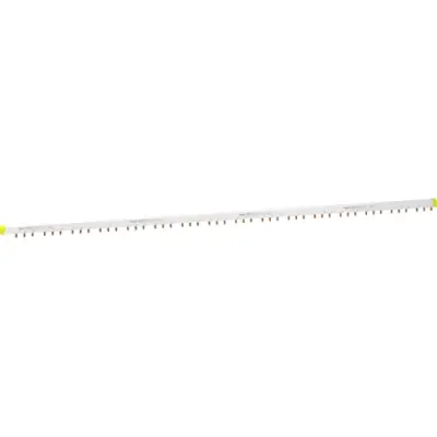 Phase bar, cut to length, 3P+auxiliary switch, 57 HP, 100A for tunnel clamp/double clamp, A9XAH357 - 1