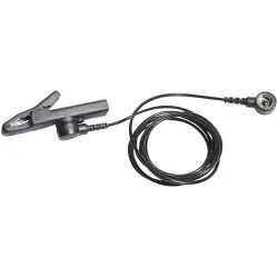 Grounding cable, push button Ø 10 mm, 1.8 m, 2 x push button, 9-343
