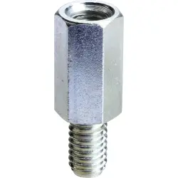Spacer, galvanized steel, (H) 20 mm, NSYEX208