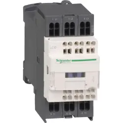 Power contactor, 3 pole, 25 A, 400 V, 3 Form A (N/O), coil 230 VAC, spring-clamp connection, LC1D253P7