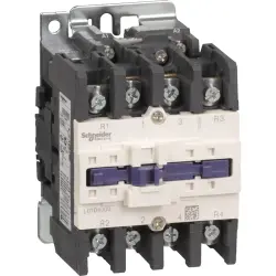 Power contactor, 4 pole, 60 A, 2 Form A (N/O) + 2 Form B (N/C), coil 120 VAC, screw connection, LC1D40008G7