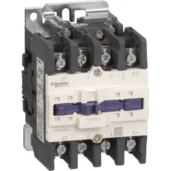 Power contactor, 4 pole, 80 A, 2 Form A (N/O) + 2 Form B (N/C), coil 230 VAC, screw connection, LC1D65008P7