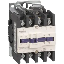 Power contactor, 4 pole, 125 A, 4 Form A (N/O), coil 230 VAC, ring cable lug terminals, LC1D800046P7