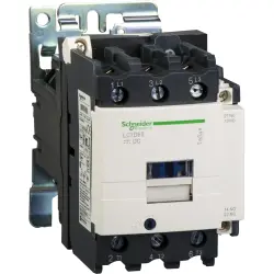 Power contactor, 3 pole, 80 A, 400 V, 3 Form A (N/O), coil 220 VDC, screw connection, LC1D80MD