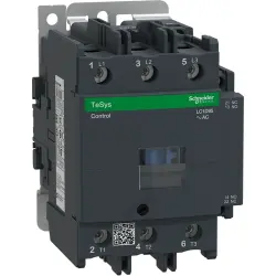 Power contactor, 3 pole, 95 A, 400 V, 3 Form A (N/O), coil 230 VAC, screw connection, LC1D95P7
