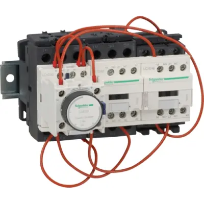 Star-delta contactor combination, 32 A, 690 V, 3 Form A (N/O), coil 230 VAC, screw connection, LC3D32AP7 - 1