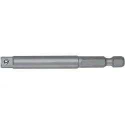 Drill adapter for 1/4" socket wrench inserts, 23700