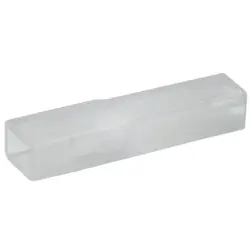 Insulating sleeve for 6.3 mm, PE, natural, 2775