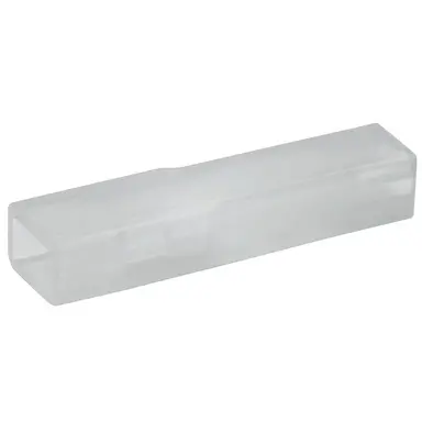 Insulating sleeve for 6.3 mm, PE, natural, 2775 - 1