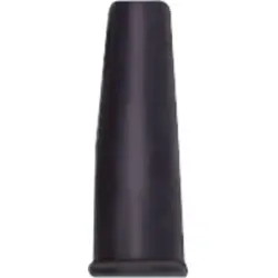 Insulating sleeve for 6.3 mm, TPE, black, 01150010010