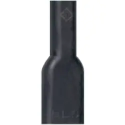 Insulating sleeve for 6.3 mm, TPE, black, 01150090010