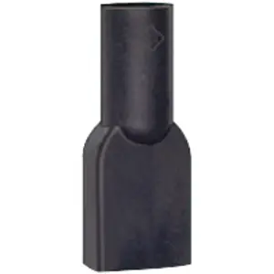 Insulating sleeve for 6.3 mm, TPE, black, 01150110010 - 1
