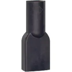Insulating sleeve for 6.3 mm, TPE, black, 01150120010