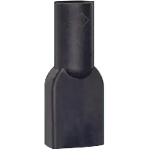 Insulating sleeve for 6.3 mm, TPE, black, 01150120010 - 1