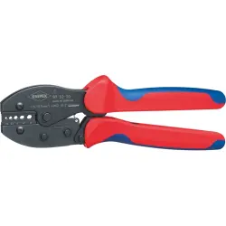 Crimping pliers for non-insulated connector, 1.5-10 mm², AWG 16-8, Knipex 97 52 30
