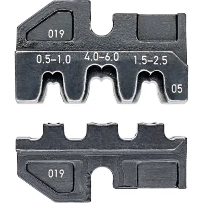 Crimping die for uninsulated connectors, 0.5-6.0 mm², AWG 20-10, 97 49 05 - 1