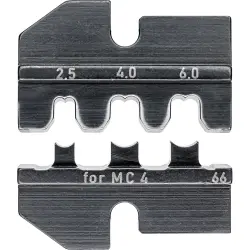 Crimping die for solar connectors, 2.5-6.0 mm², AWG 14-10, 97 49 66
