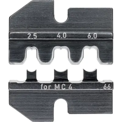 Crimping die for solar connectors, 2.5-6.0 mm², AWG 14-10, 97 49 66 - 1