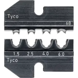 Crimping die for solar connectors, 1.5-6.0 mm², AWG 16-10, 97 49 68