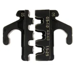 Crimping die for uninsulated connectors, 0.5-6.0 mm², AWG 20-10, 97 39 05