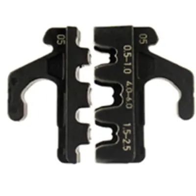 Crimping die for uninsulated connectors, 0.5-6.0 mm², AWG 20-10, 97 39 05 - 1
