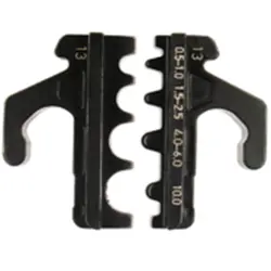 Crimping die for uninsulated connectors, 0.5-10 mm², AWG 20-7, 97 39 13