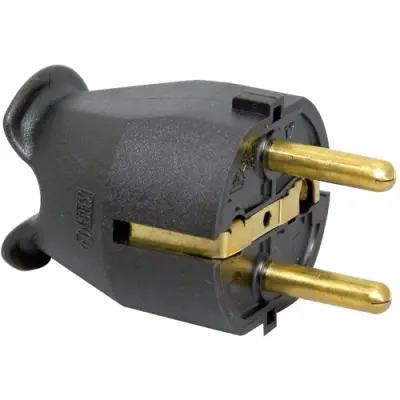 German Schuko-style plugs, 175705003 - 1