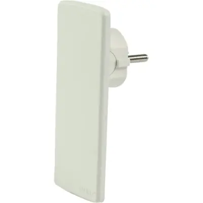 Extra-flat plug EVOline® with 5 mm installation height, white - 1