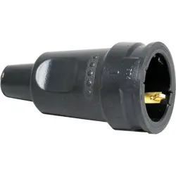 Schuko-style rubber coupling, 180416066