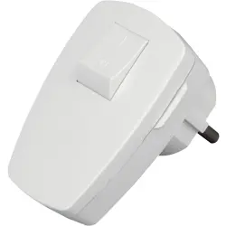 German Schuko-style plug with switch, 170402006