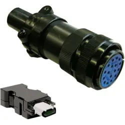 Power connector kit for servo motor, VW3M5D2A