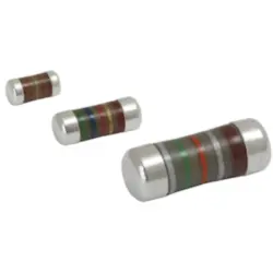 Resistor, thin film, SMD 0102, MicroMELF, 0 Ω, 0.2 W, ±1 %, MMU 0102-50 BL0R00