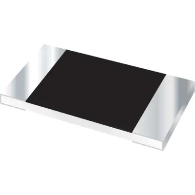 Resistor, thick film, SMD 0402 (1005), 0 Ω, 0.063 W, ±5 %, CR0402-J/-000GLF - 1
