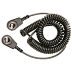 Grounding connection line, push button Ø 10 mm, 2 m, EP0103011