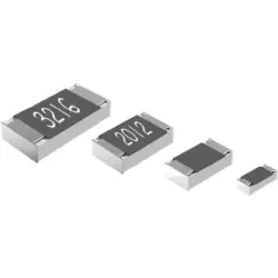 Resistor, thin film, SMD 0603 (1608), 0 Ω, 0.125 W, ±1 %, MCT06030Z0000ZP500