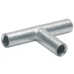 T connector, uninsulated, 16 mm², metal, 50 mm, TV16