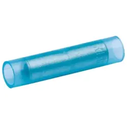 Butt connectorwith insulation, 16 mm², blue, 50 mm, 623R