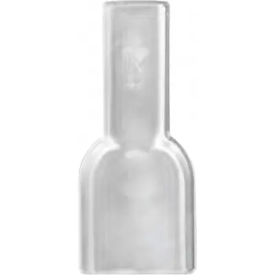 Insulating grommet for 6.3 mm, PVC, UL 94HB, natural, 01050001011 - 1