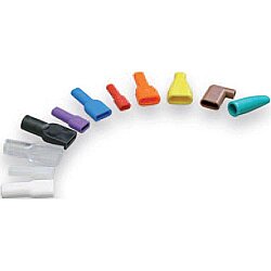 Insulating grommet for 2.8 mm, PVC, green, 01050007003
