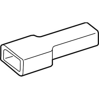Insulating grommet for 2.8 mm, PVC, blue, 01050007002 - 2