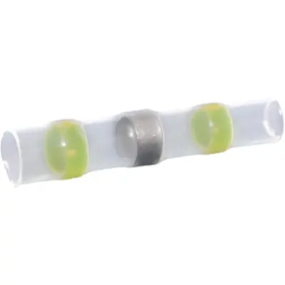 Solder connector with heat shrink insulation, 4.0-6.0 mm², yellow, 40 mm, 22C464, package with 50 pieces - 1
