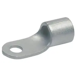 Uninsulated ring cable lug, 25 mm², 8.4 mm, M8, metal, 16548