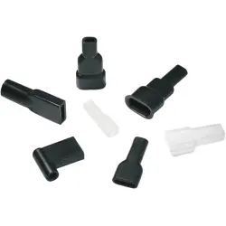 Insulating sleeve for 6.3 mm, PVC, UL 94V-0, natural, 631-08229