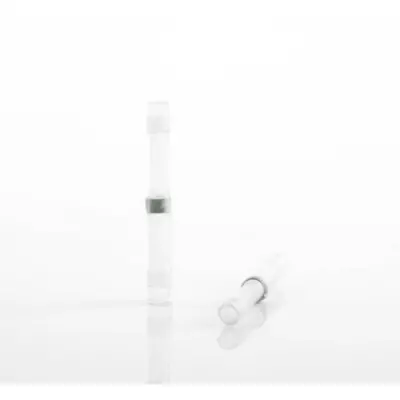 Solder connector with heat shrink insulation, 0.3-0.8 mm², transparent, 26 mm, BYB-4-07F5083 - 1
