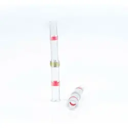Solder connector with heat shrink insulation, 0.8-2.0 mm², red, 42 mm, BYB-4-07F5084