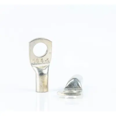 Uninsulated tub cable lug with viewing hole, 50 mm², AWG 1/0, 8 mm, BYB-4-07F5155 - 1