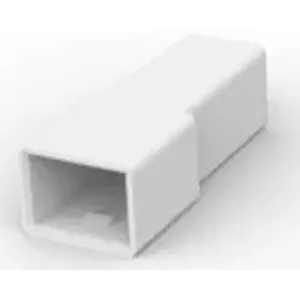 Insulating housing for 6.3 mm, 1 pole, PA, UL 94V-2, natural, 180916 - 1