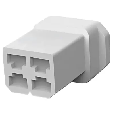 Insulating housing for 2.8 mm, 4 pole, PA, natural, 626056 - 1