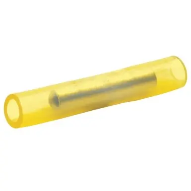 Butt connectorwith insulation, 0.1-0.4 mm², AWG 26 to 22, yellow, 20 mm, 669 - 1