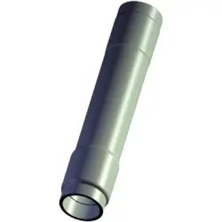Butt connector with heat shrink insulation, 1.19-3.37 mm², AWG 16 to 12, transparent blue, 29.21 mm, 650076-000